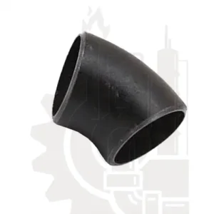 زانو 45درجه 2 اینچ رده 40 مانیسمان کربن استیل