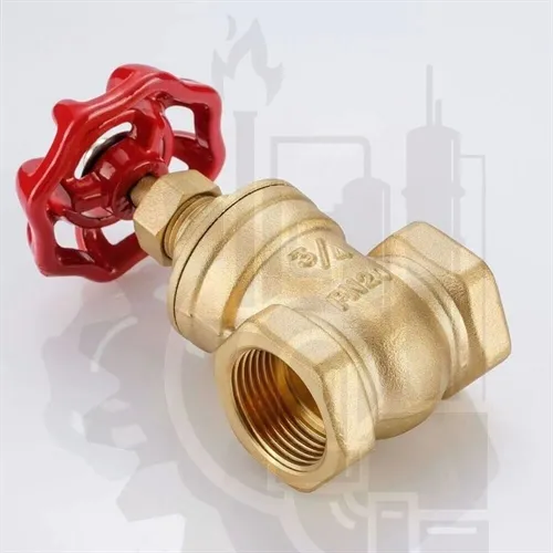 شیرفلکه برنجی 3/4 اینچ کیتز