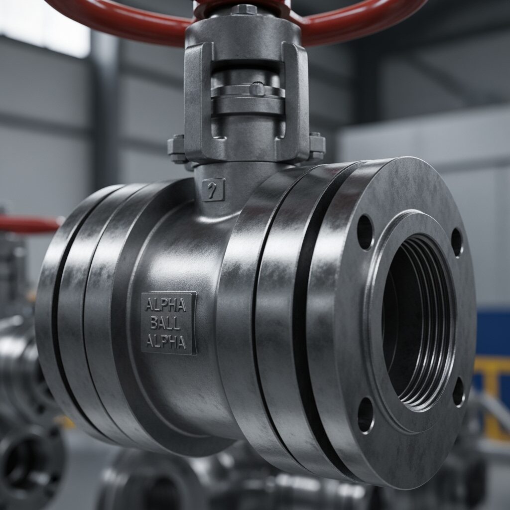 تفاوت شیر توپی Trunnion و Floating در برند آلفا چیست؟